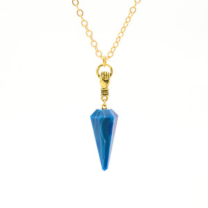 Blue Onyx Pendulum