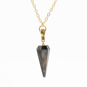 Blue Tigers Eye Pendulum