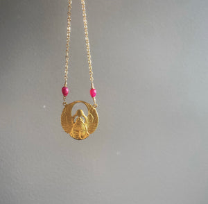 Golden Scarab with Rubies: A Re-Birth