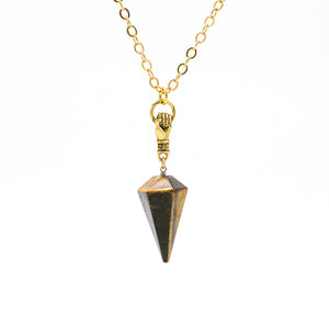 Tigers Eye Pendulum